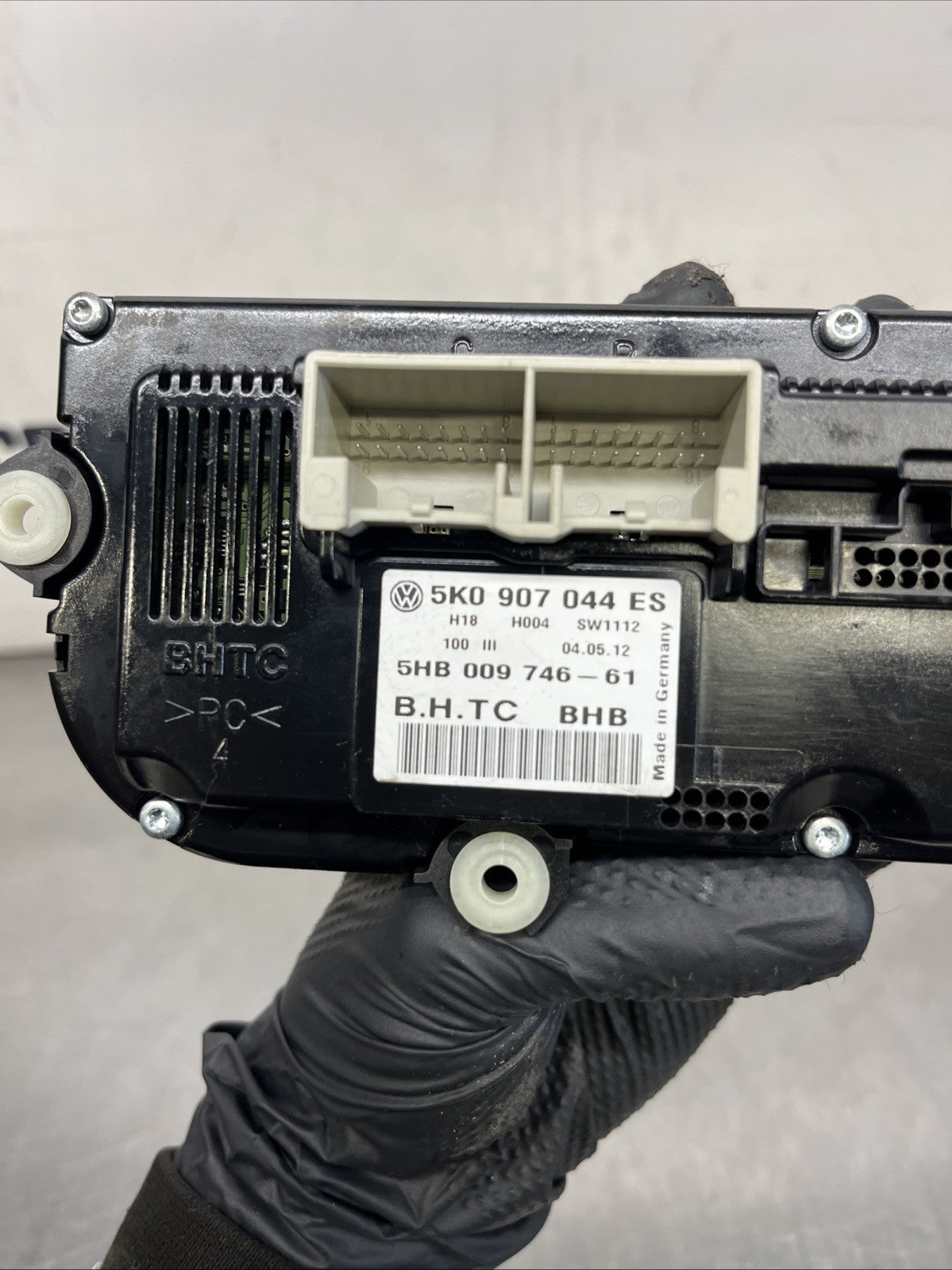 2012 GENUINE VW GOLF AC HEATER CLIMATE CONTROL SWITCH PANEL 5K0907044ES