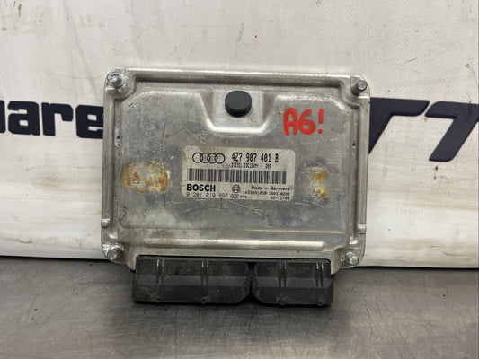 2002 AUDI A6  2.5 DIESEL ECU ENGINE CONTROL MODULE UNIT 4Z7907401B