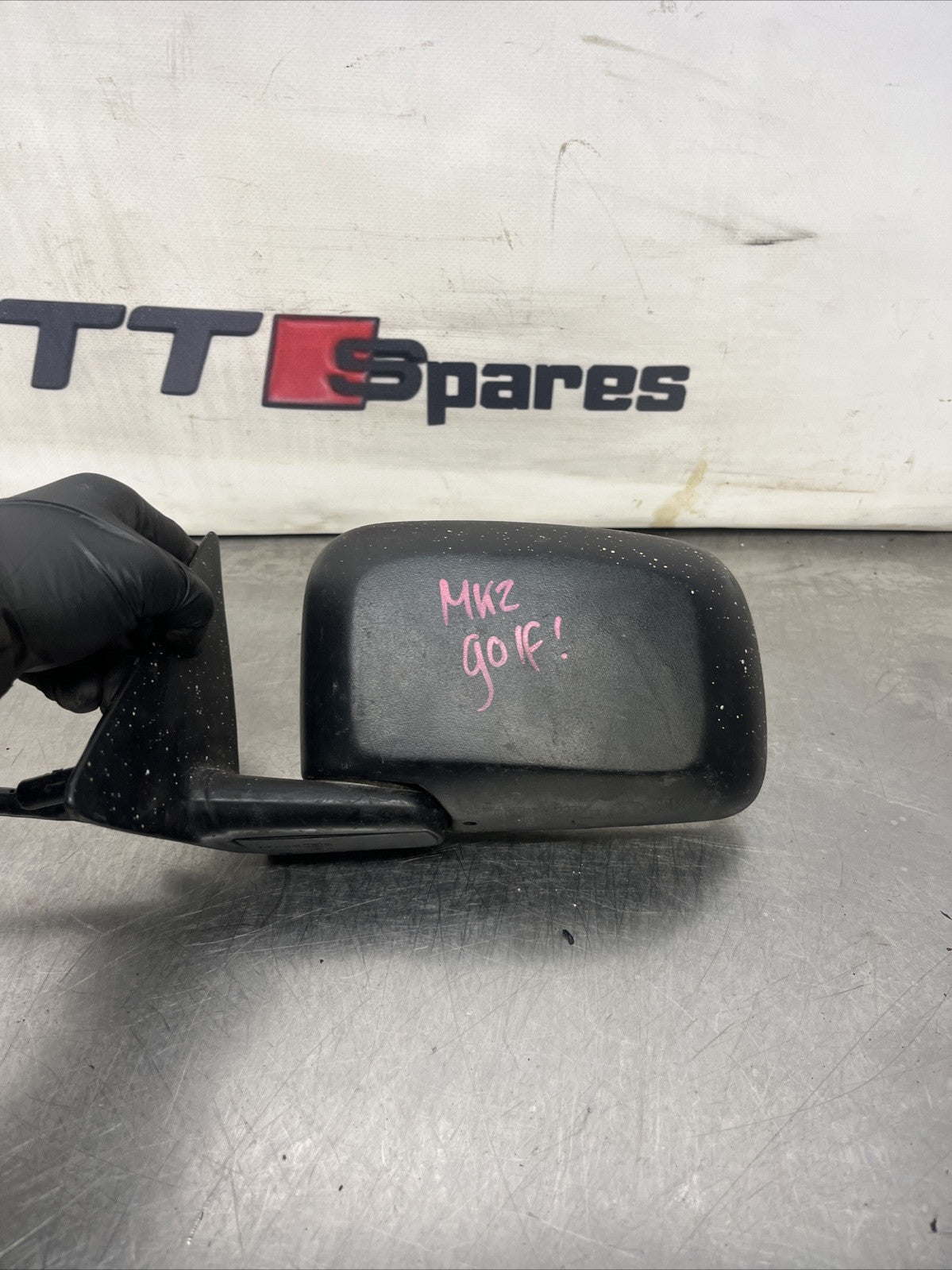 Volkswagen Golf Mk2 19E 1983-1992 N/s Wing Door Mirror Left Side Manual
