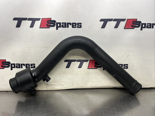 AUDI TT MK1 8N 1.8T 225 BAM ~ METAL CROSSOVER CHARGE PIPE CRACKLE BLACK