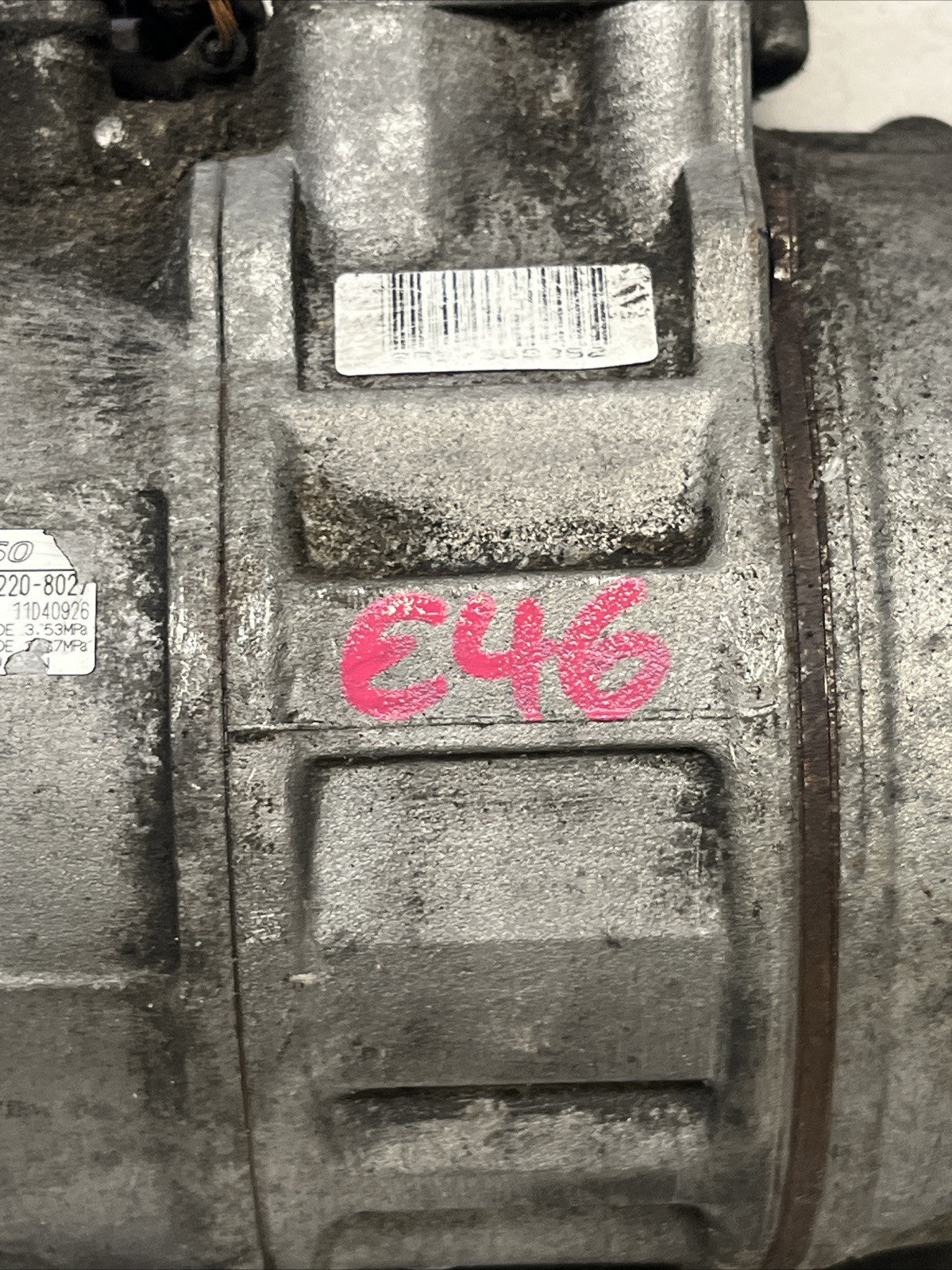 Air Conditioning Compressor BMW E39 520I-530I / 7SBU16C /  DENSO