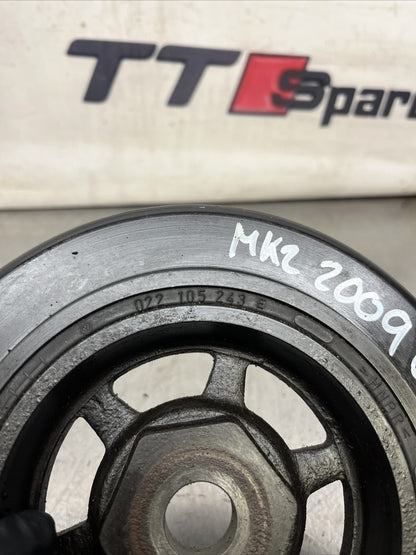AUDI TT MK2 CRANKSHAFT PULLEY V6 3.2L 022105243E