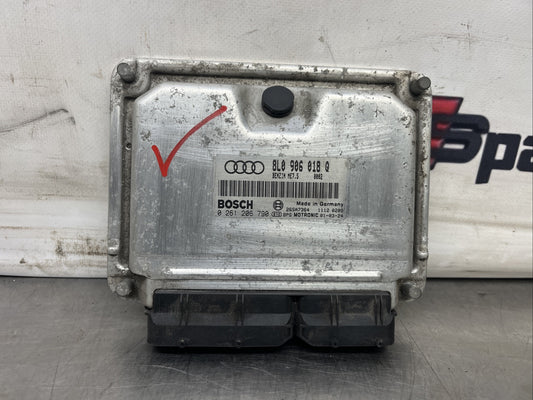 Audi TT 1.8 Turbo Ecu 8L0906018Q 0261206790 ME7.5 ARY Engine ECU IMMO OFF