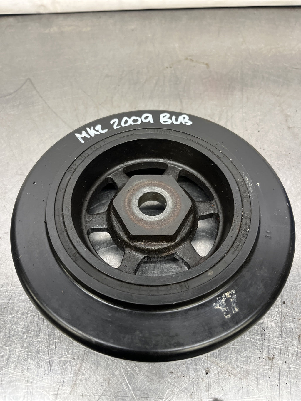 AUDI TT MK2 CRANKSHAFT PULLEY V6 3.2L 022105243E