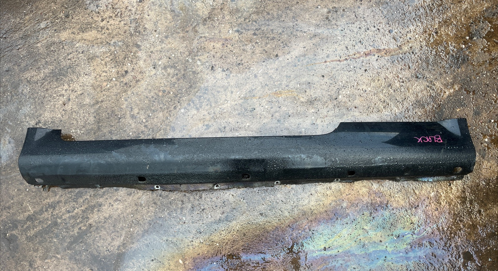 AUDI TT MK1 SIDE SKIRT SILL PASSENGER SIDE BLACK M 1999-2006 8N QUATTRO