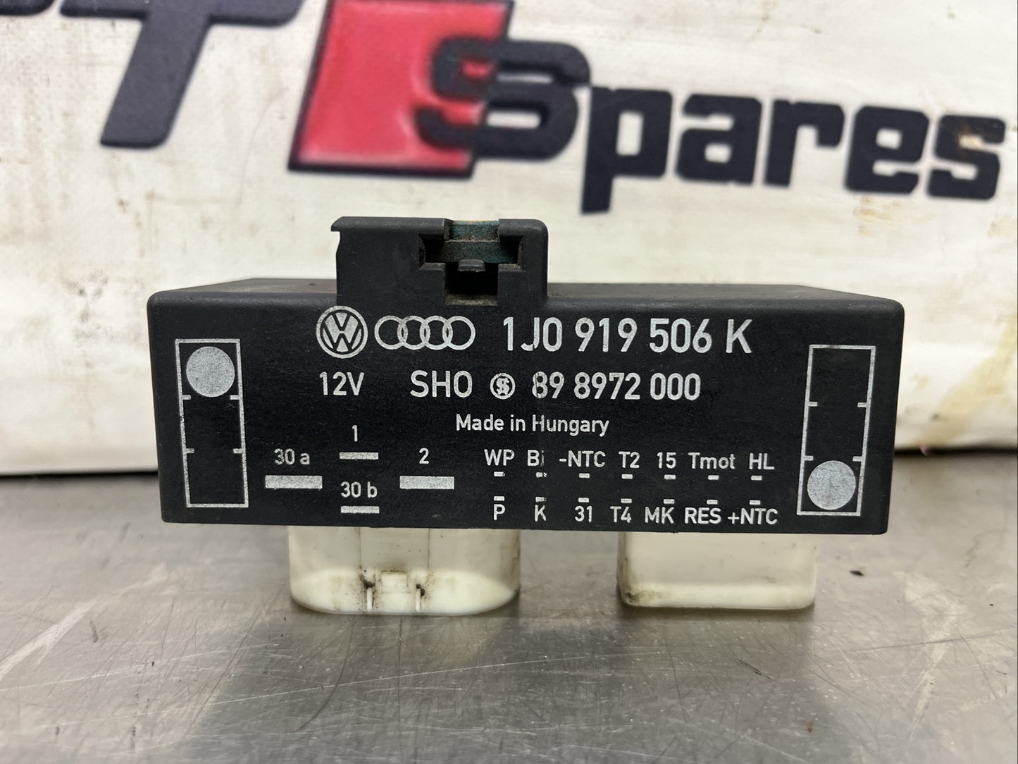 AUDI TT RADIATOR FAN CONTROL RELAY 1J0919506K