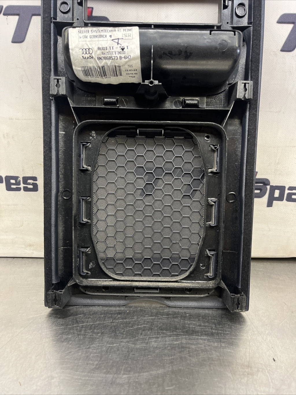 GENUINE AUDI TT 8N MK1 98-06 ROADSTER REAR CUBBY STORAGE BOX 8N7868573B INDIGO