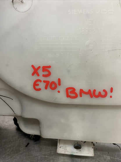 BMW X5 Series E70 Windscreen Washer Fluid Reservoir 7161477