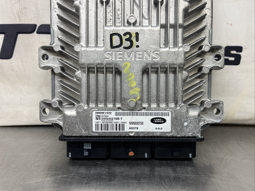 Land Rover Discovery 3 Range Rover Sport 2.7 TDV6 Engine ECU NNN500750