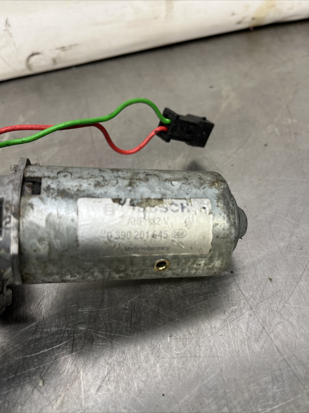 2000 AUDI TT CONVERTIBLE 8N MK1 ELECTRIC WINDBREAK MOTOR 0390201645 Tested