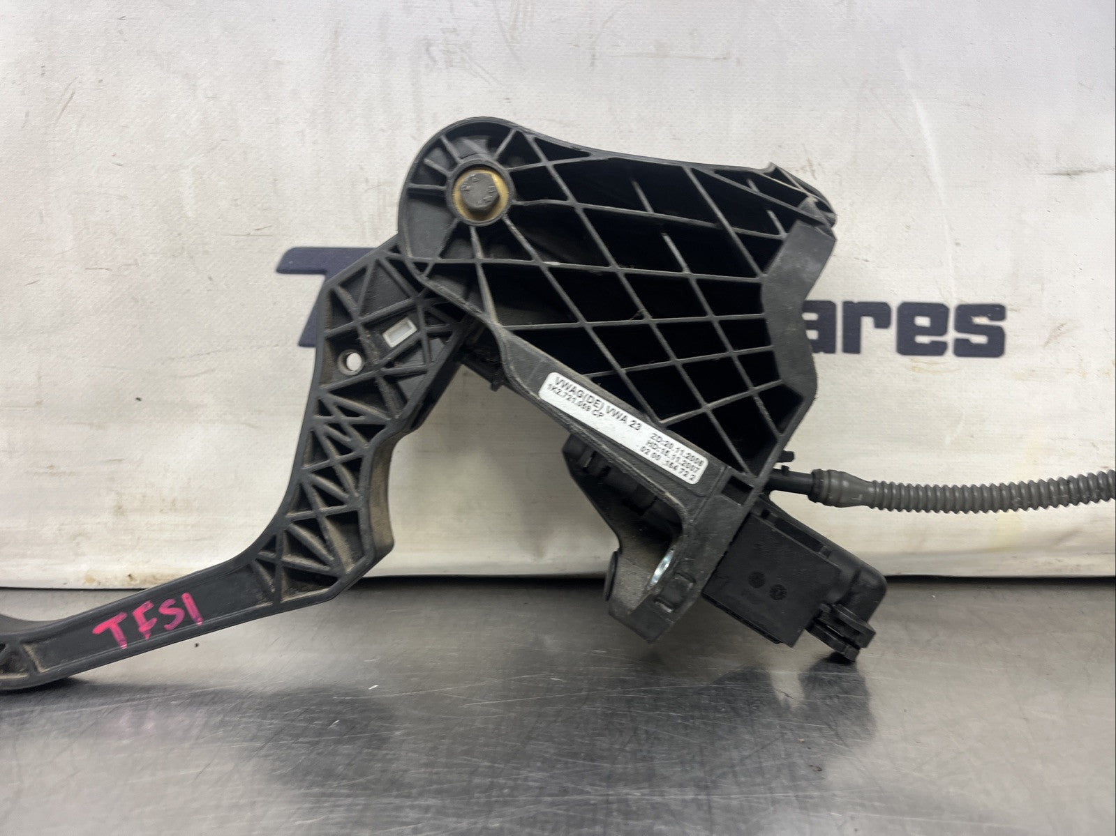 AUDI TT VW SEAT SKODA CHROME CLUTCH PEDAL 2.0TFSI BWA 1K2721059CP 06-14