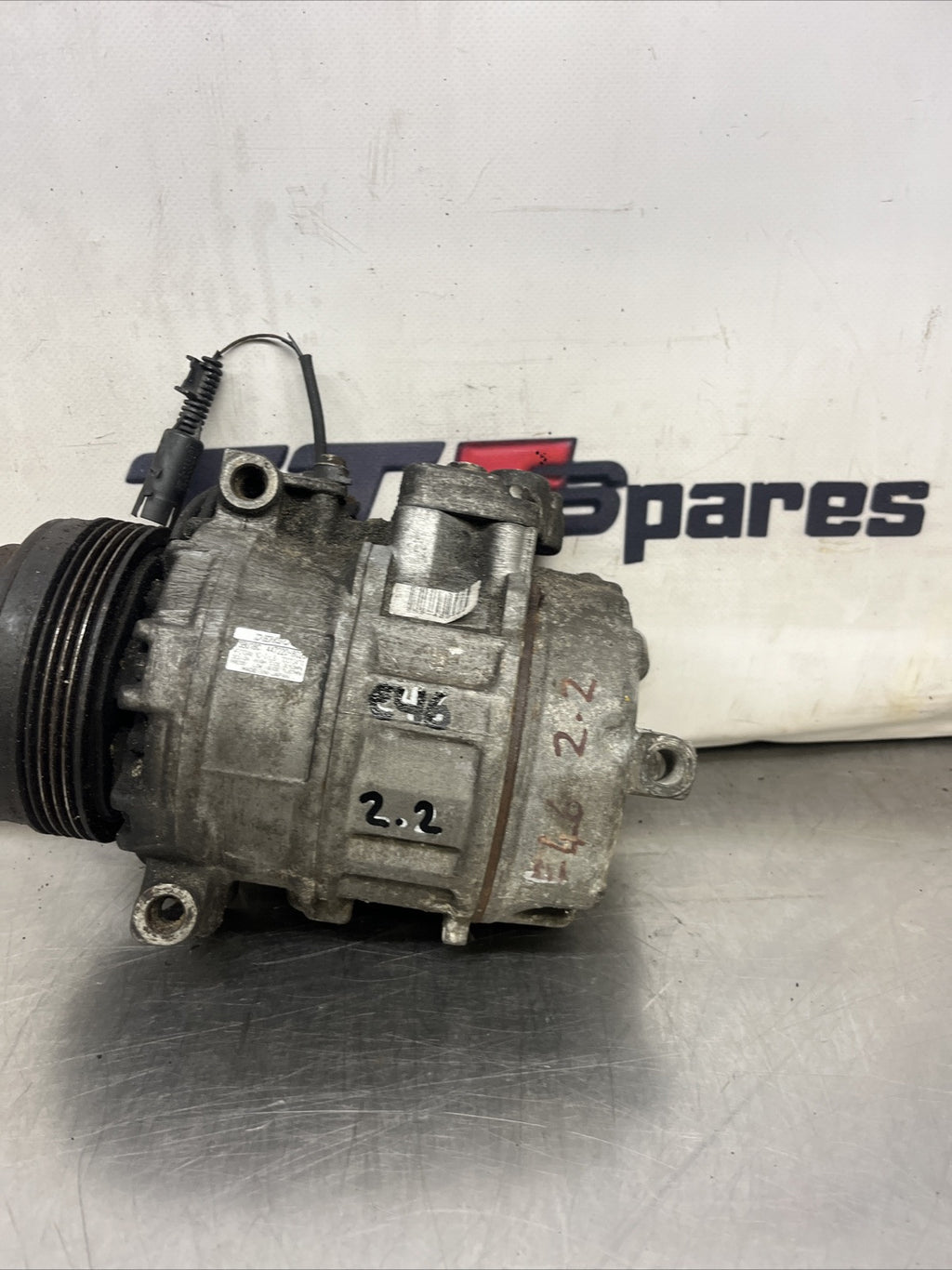 BMW E39 E46 3 5 SERIES AIR CON A/C COMPRESSOR PUMP DENSO 7SBU16C 447220-8024