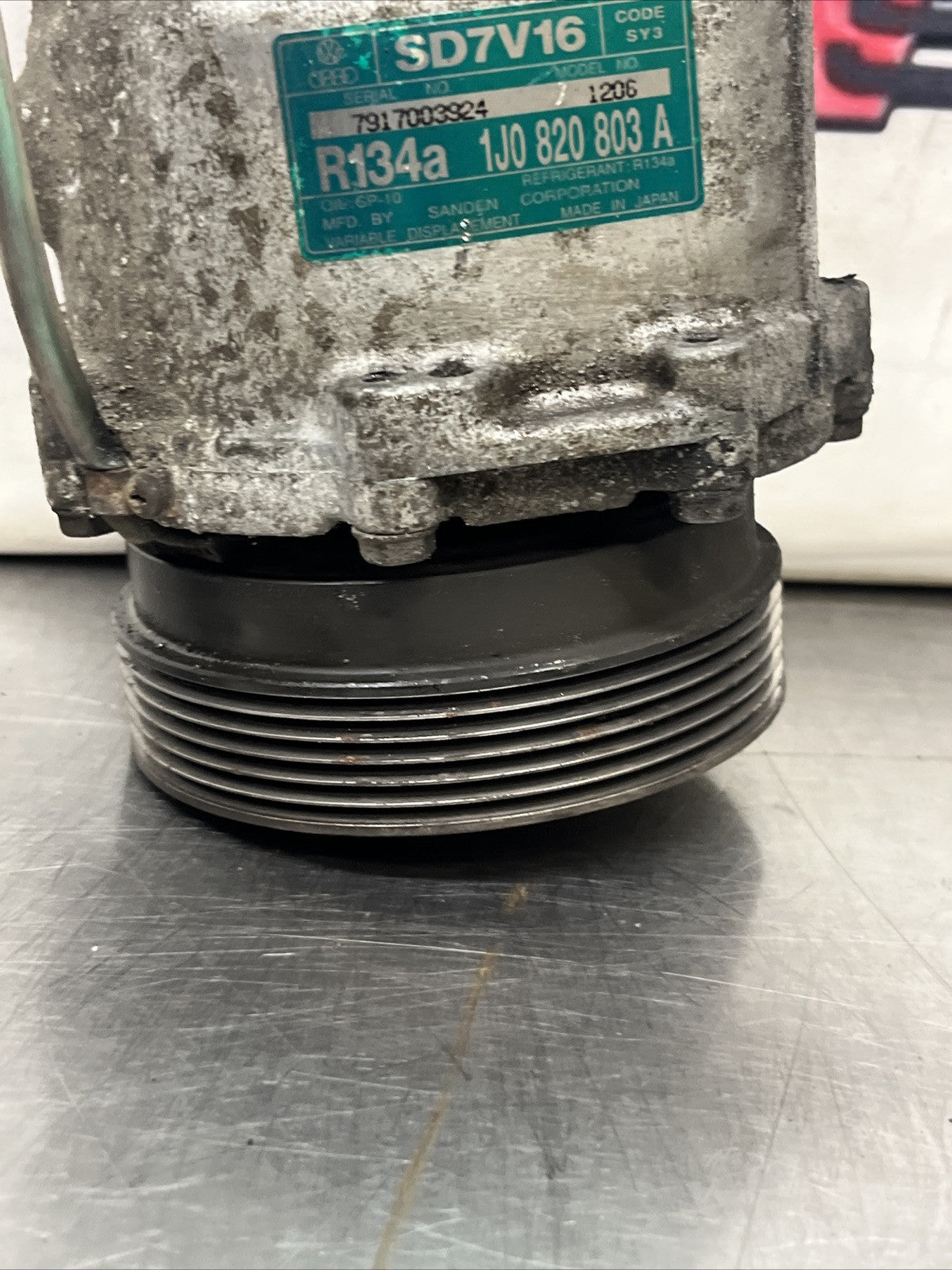 VW Golf MK4 1998 to 2004 Air-Con Pump 1J0820803A