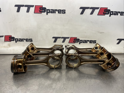 VW GOLF MK5 R32 2005-2009 3.2 V6 PETROL BUB  ENGINE PISTONS CONNECTING RODS 021E