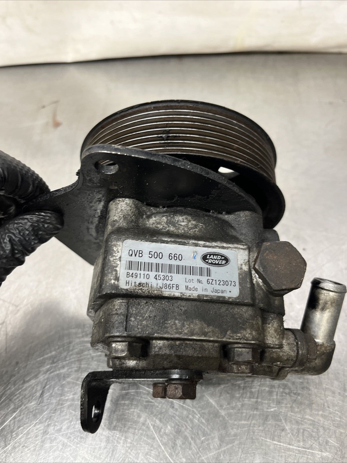 Power Steering Pump QVB500660 Discovery 3 Range Rover Sport L320 Land Rover