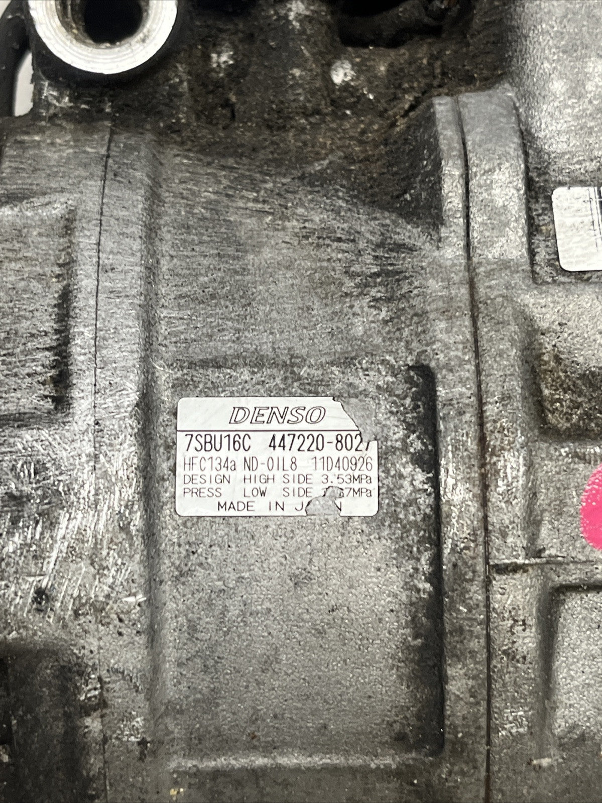 Air Conditioning Compressor BMW E39 520I-530I / 7SBU16C /  DENSO