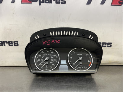 BMW X5 E70 M57N2 Instrument Cluster Speedo Clocks Control Unit Automatic 9170270
