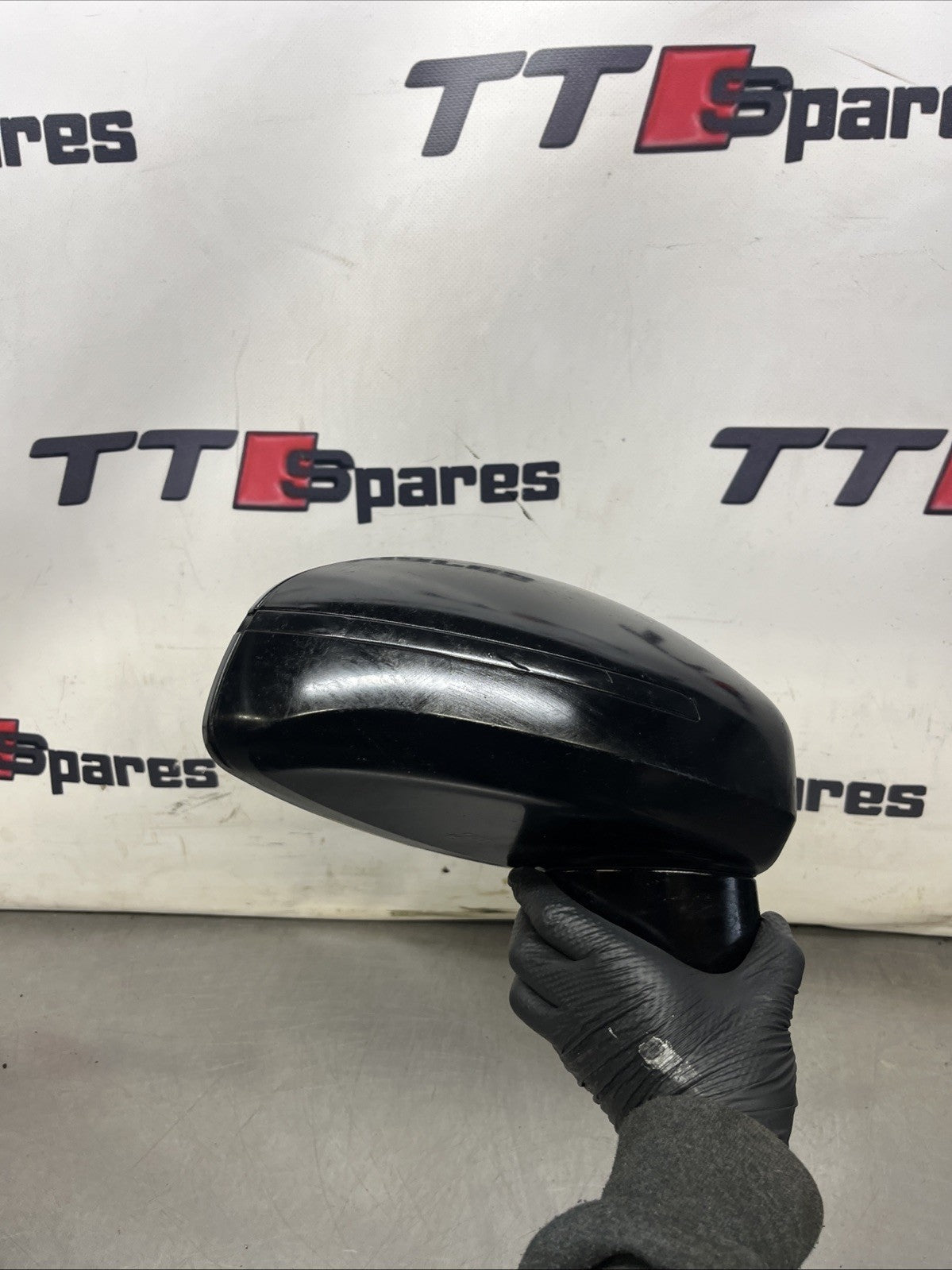 Audi TT Mk2 8J 2006-2014 Driver/Right/OS Wing Mirror Black