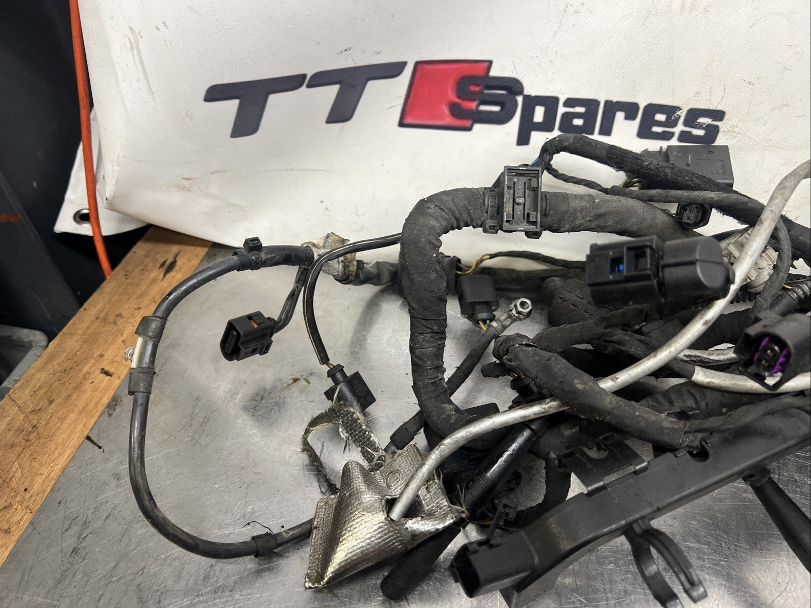 VW VOLKSWAGEN PASSAT 3C 6B 2.0 TDI ENGINE WIRING LOOM Cable Engine Harness 