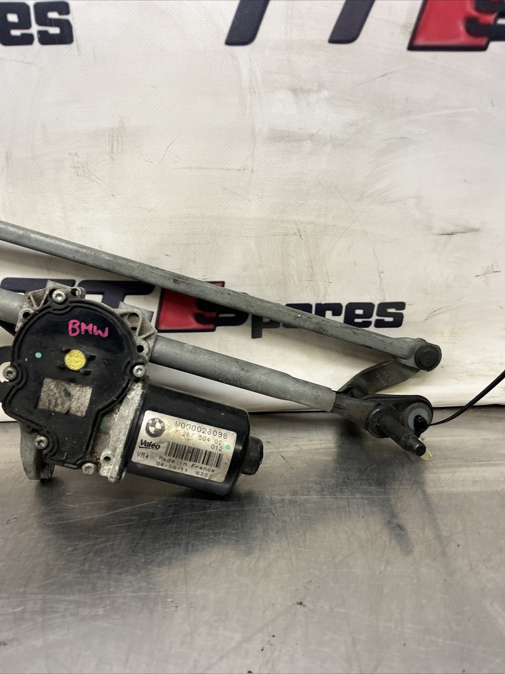 BMW 3 Series F30 2011 - 2015 Front Wiper Motor & Linkage 726750402