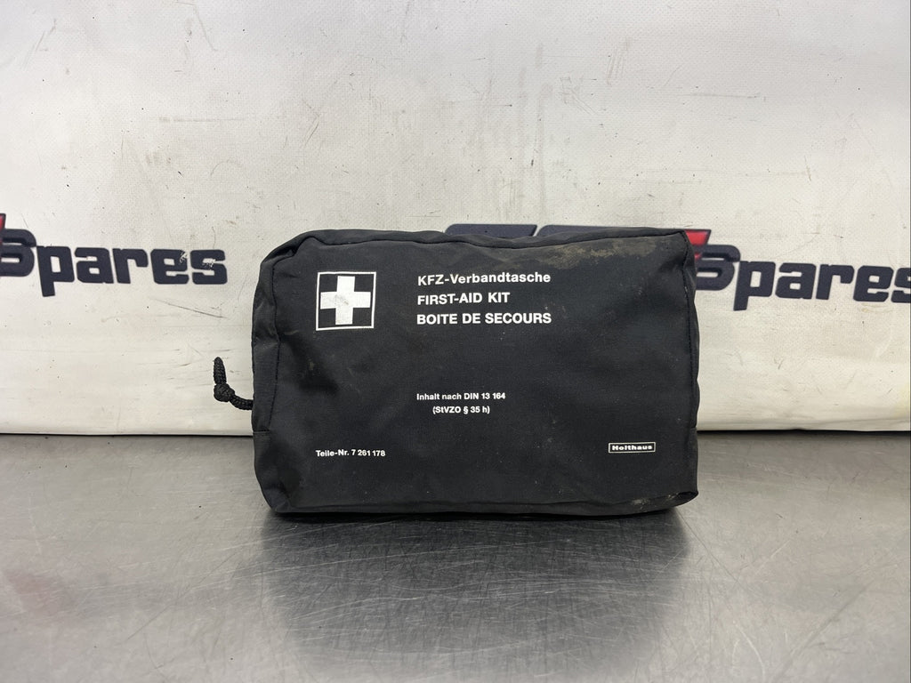 7261178 BMW Universal First Aid Emergency Medical Kit Pouch Black 