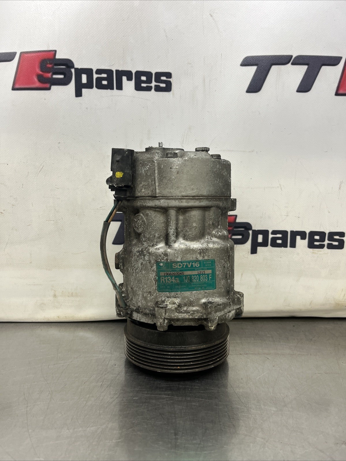 VW Audi Golf MK4 Bora TT Leon AC Air Con Compressor Pump 1J0820803F SD7V16