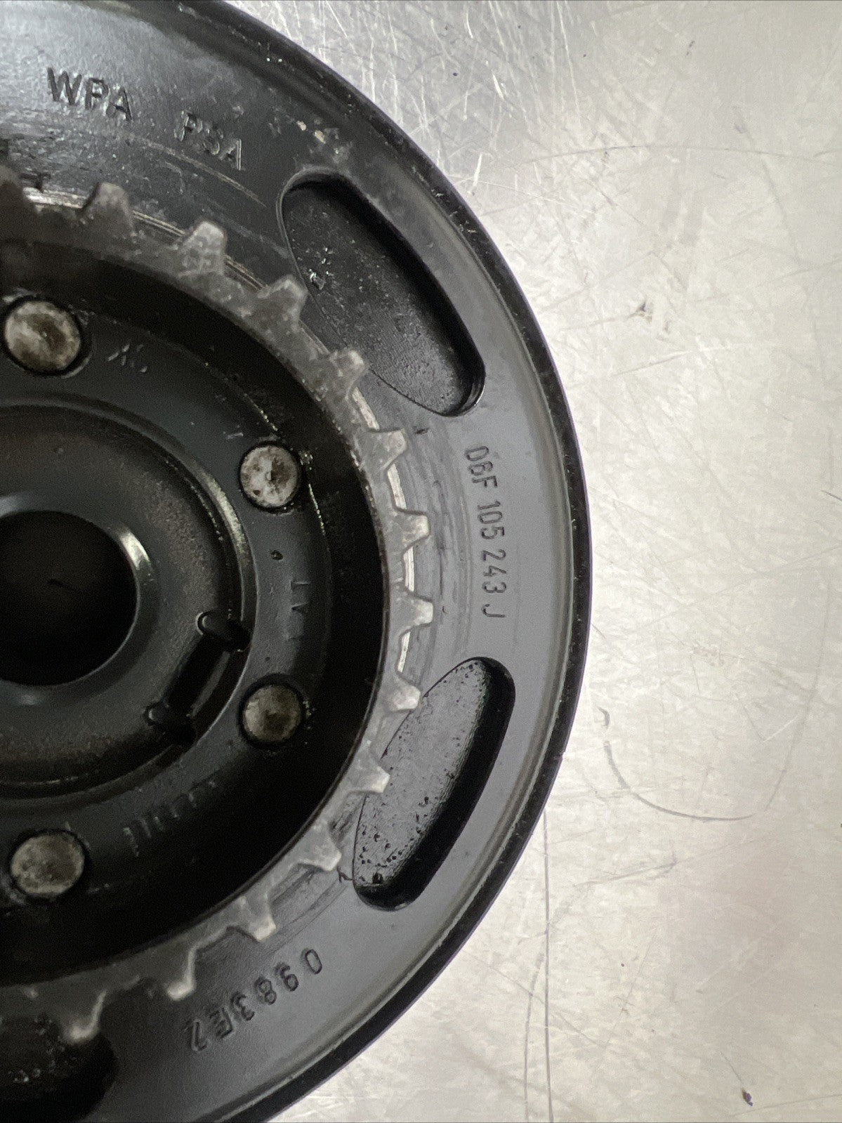 VW GOLF GTI 2.0 PETROL BWA CRANKSHAFT PULLEY  06F105243J [F5/D1]