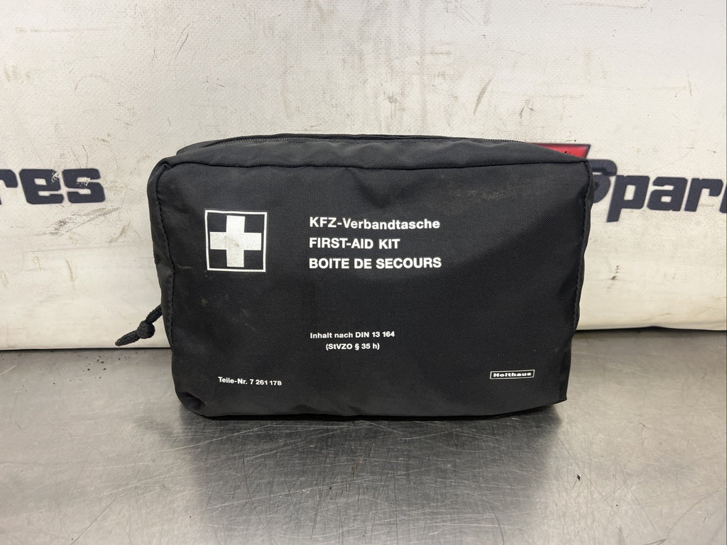 Genuine BMW Universal First Aid Emergency Medical Kit Pouch Black 7261178