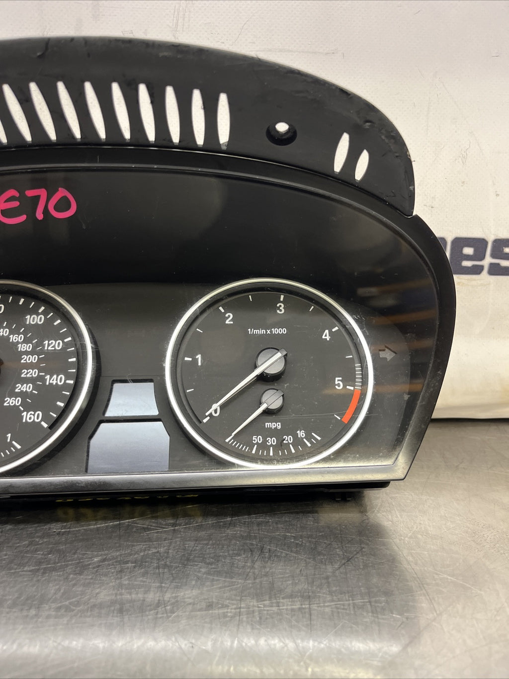 BMW X5 E70 M57N2 Instrument Cluster Speedo Clocks Control Unit Automatic 9170270