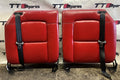 Genuine Audi TT Mk1 Leather Seat*REAR RED SEATS ONLY*98-06 Top And Bottom