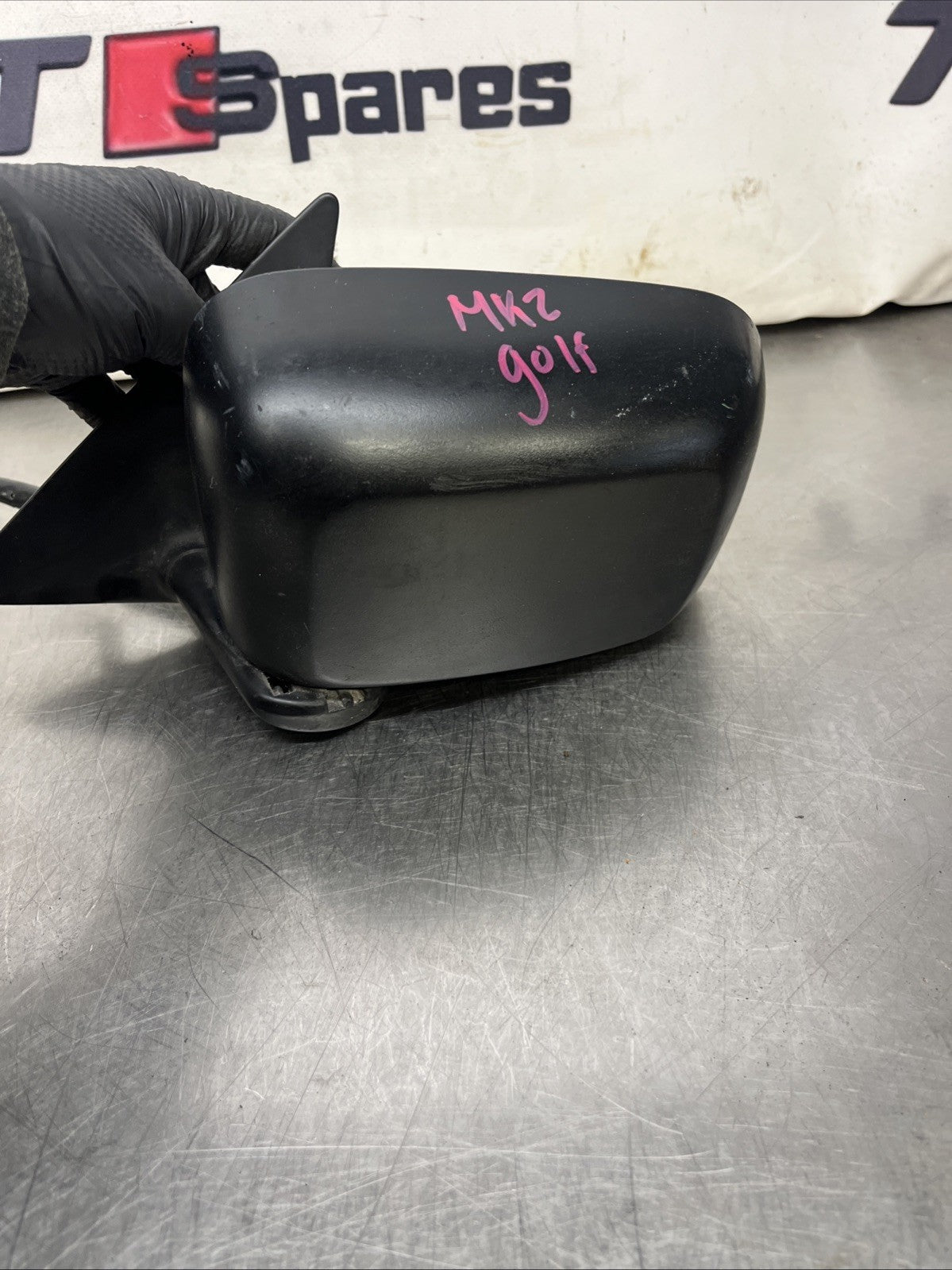 Volkswagen Golf MK2 1.6D 44kW Diesel 1990 LHD Front Left Manual Wing Mirror 