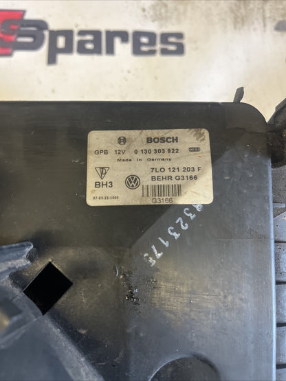 2004-2010 VOLKSWAGEN TOUAREG Radiator Cooling Fan/Motor 7L0121203F