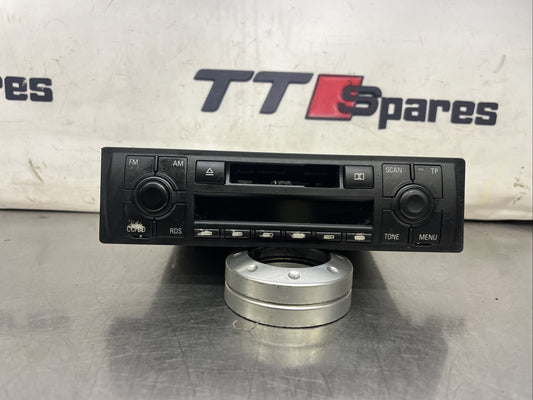 2003 AUDI TT RADIO STEREO CASSETTE PLAYER HEAD UNIT 4B0035152E #3