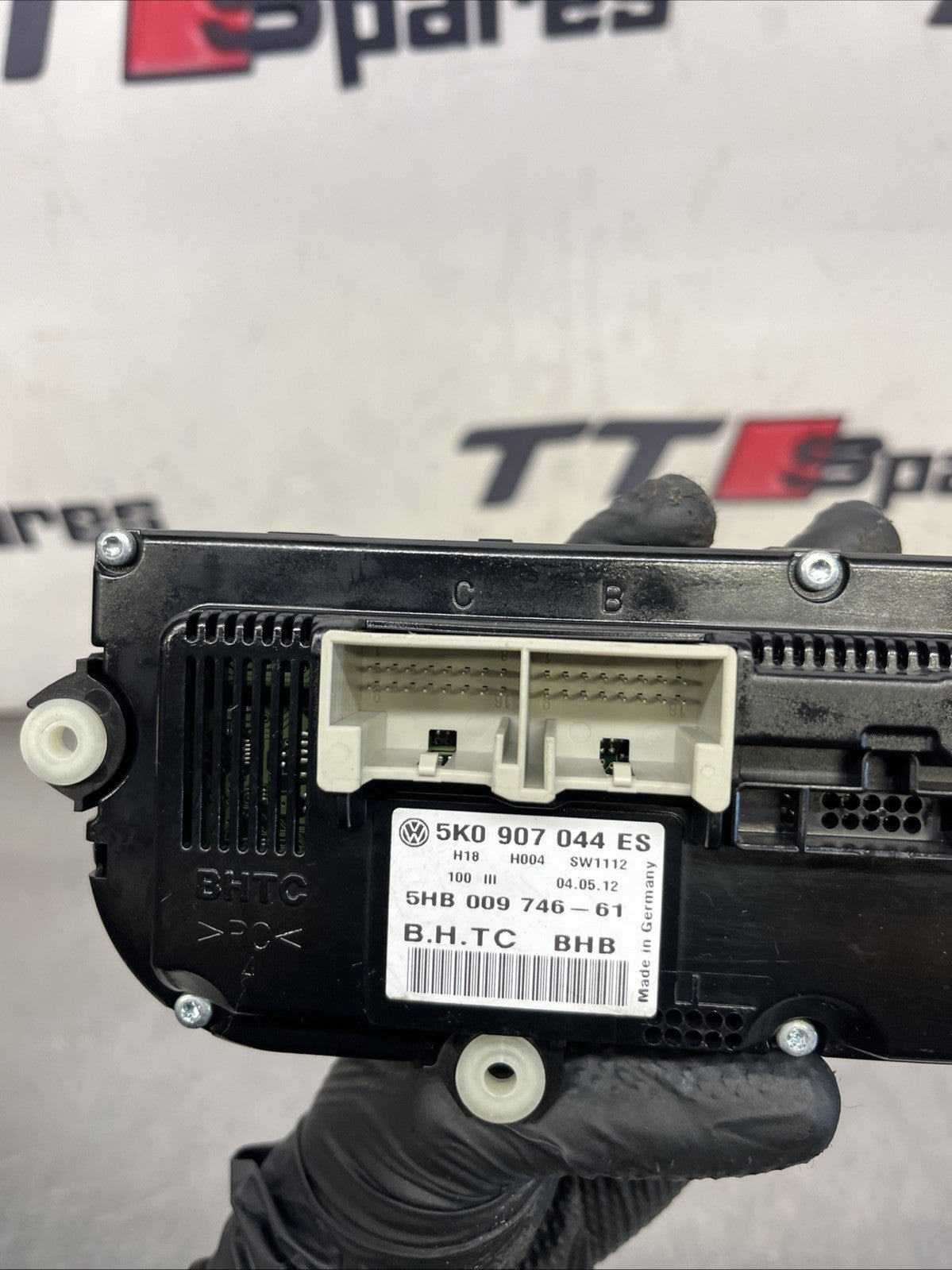 2012 GENUINE VW GOLF AC HEATER CLIMATE CONTROL SWITCH PANEL 5K0907044ES