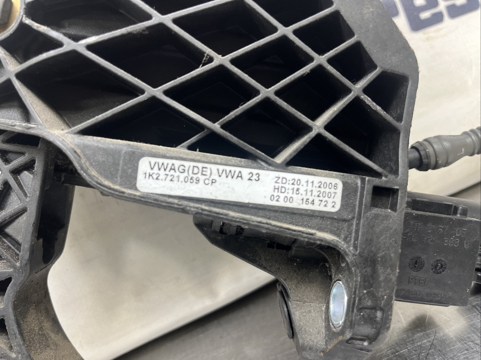 AUDI TT VW SEAT SKODA CHROME CLUTCH PEDAL 2.0TFSI BWA 1K2721059CP 06-14