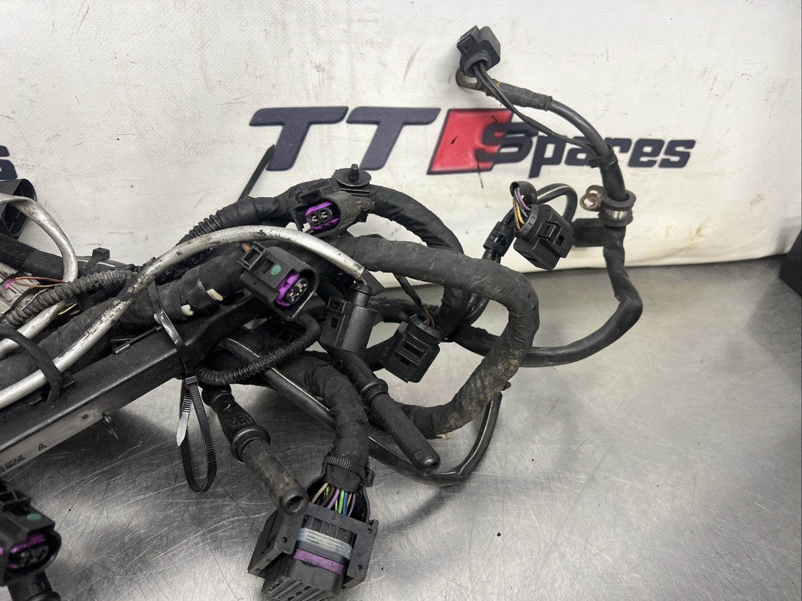 VW VOLKSWAGEN PASSAT 3C 6B 2.0 TDI ENGINE WIRING LOOM Cable Engine Harness 