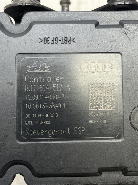 2007 AUDI TT ABS UNIT 2000PETROL 8J0614517A 10096103233 10061930251 10021202144