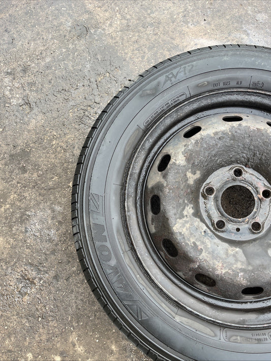 16" RENAULT TRAFIC MK3 (2014-25) VIVARO(2014-19) STEEL WHEEL 205 65 16C TYRE 