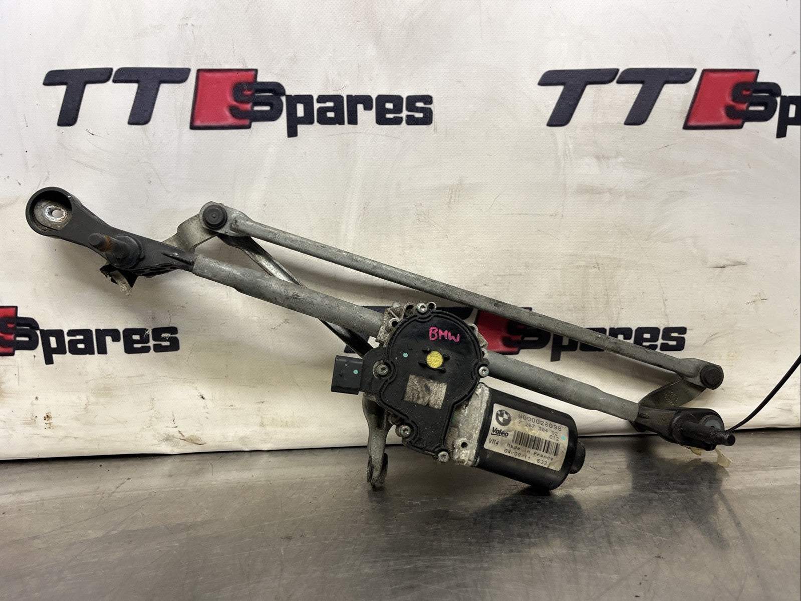 BMW 3 Series F30 2011 - 2015 Front Wiper Motor & Linkage 726750402