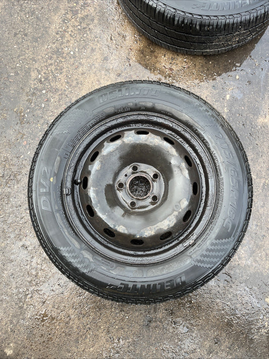 16" RENAULT TRAFIC MK3 (2014-25) VIVARO(2014-19) STEEL WHEEL 205 65 16C TYRE 