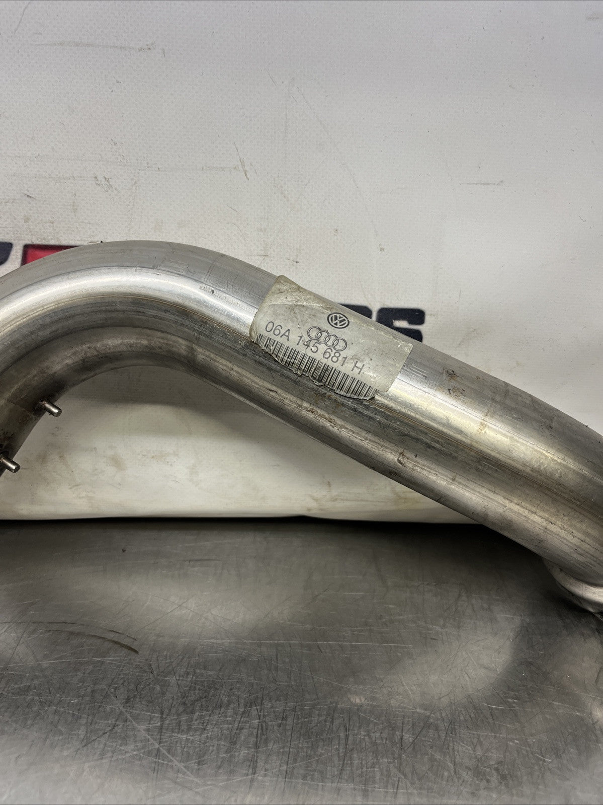VW Golf  Seat Leon Skoda Audi auq aum  1.8T Turbo Metal Pressure Pipe 06A145681H
