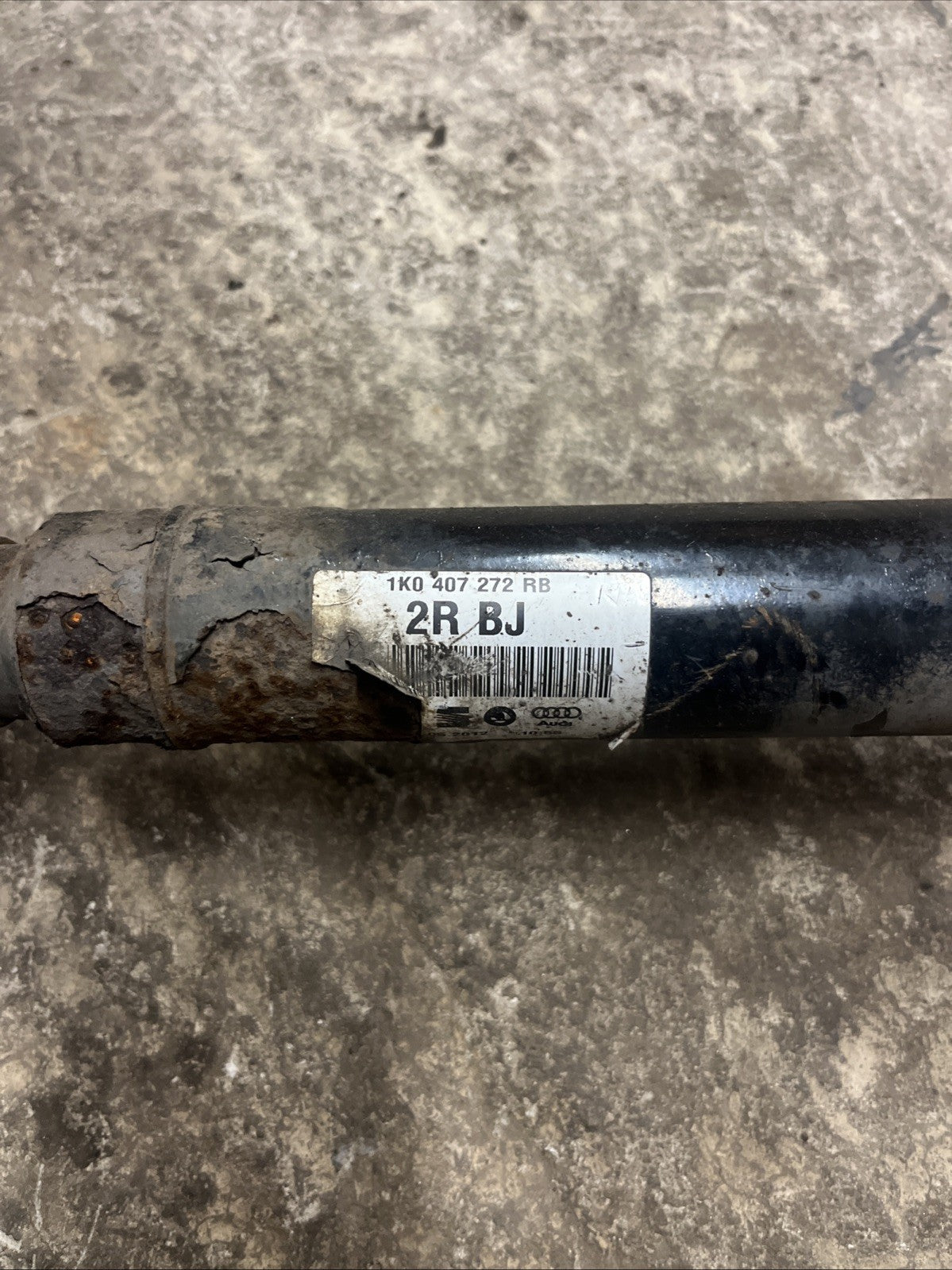 Volkswagen Touran 1T Driveshaft Front Right O/S Side Drive Shaft 1K0407272RB