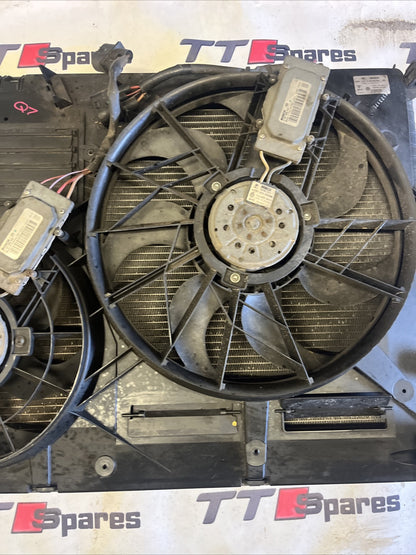 2004-2010 VOLKSWAGEN TOUAREG Radiator Cooling Fan/Motor 7L0121203F